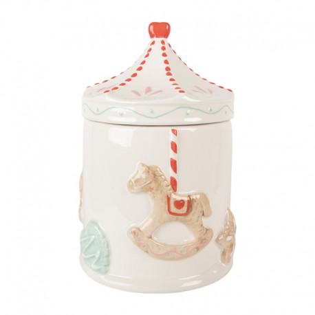 Pojemnik Ceramiczny Na Boże Narodzenie K Clayre & Eef