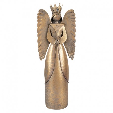 Metalowy Anioł Wysoki 46 cm Clayre & Eef