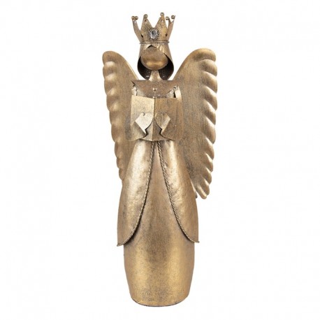 Metalowy Anioł Wysoki 39 cm Clayre & Eef
