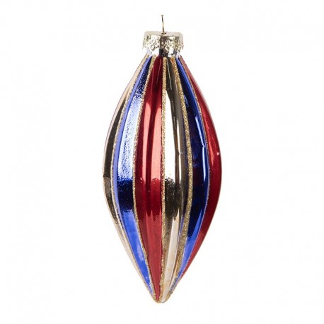 Szklana Bombka Na Choinkę 1C Clayre & Eef