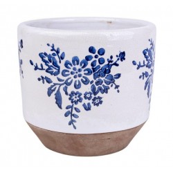 Osłonka Belldeco Fiore Blue Kwiaty B