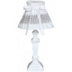 Lampka Stołowa Prowansalska z Koronką