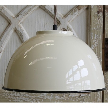 Lampa Metalowa Scandi Chic Kremowa 2