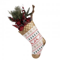 Dekoracja Bożonarodzeniowa But Do Zawieszenia 62 cm Clayre & Eef