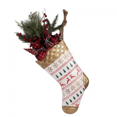Dekoracja Bożonarodzeniowa But Do Zawieszenia 62 cm Clayre & Eef
