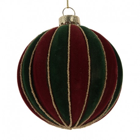 Szklana Bombka Na Choinkę 1X Clayre & Eef