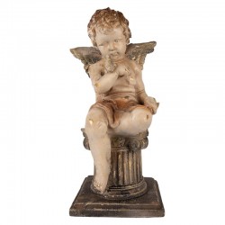 Duża Figura Anioła Vintage A Clayre & Eef