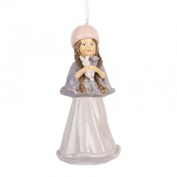 Zawieszka Choinkowa Dziewczynka D Clayre & Eef