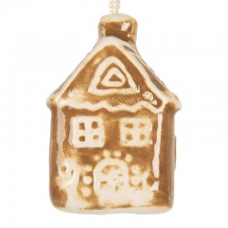 Ceramiczna Zawieszka Choinkowa Pierniczek B Clayre & Eef