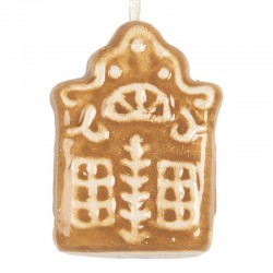 Ceramiczna Zawieszka Choinkowa Pierniczek E Clayre & Eef