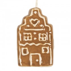 Ceramiczna Zawieszka Choinkowa Pierniczek G Clayre & Eef