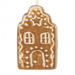 Ceramiczna Zawieszka Choinkowa Pierniczek H Clayre & Eef