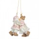 Zawieszka Na Choinkę Mikołaj z Mikołajową Clayre & Eef