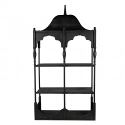 Półki Ścienne Prowansalskie Czarne A Clayre & Eef