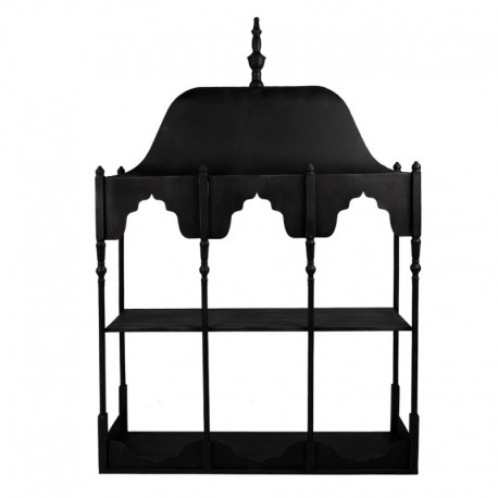 Półki Ścienne Prowansalskie Czarne B Clayre & Eef