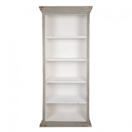 Regał w Stylu Prowansalskim Szary B Clayre & Eef