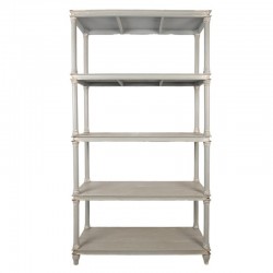 Regał w Stylu Prowansalskim Szary C Clayre & Eef