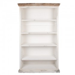 Regał w Stylu Prowansalskim Kremowy A Clayre & Eef
