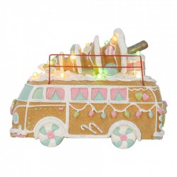 Świąteczny Bus z Piernika LED Clayre & Eef