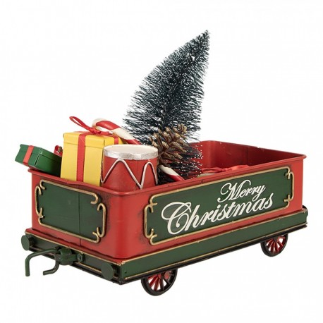 Dekoracja Na Boże Narodzenie Wagon Clayre & Eef