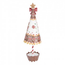Dekoracja Świąteczna Choinka 37 cm Clayre & Eef