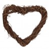 Wianek Rattanowy Serce 20 cm Clayre & Eef