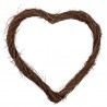 Wianek Rattanowy Serce 50 cm D Clayre & Eef