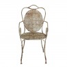 Metalowe Krzesło Vintage A Blanc Mariclo