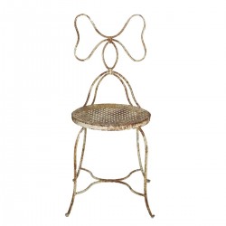 Metalowe Krzesło Vintage B Blanc Mariclo