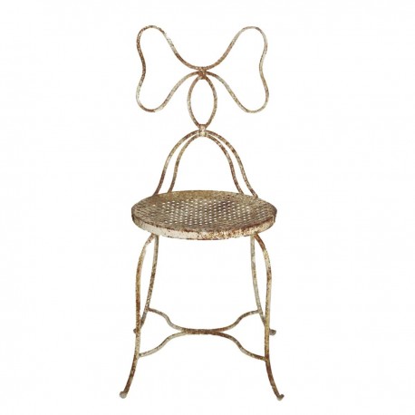 Metalowe Krzesło Vintage B Blanc Mariclo