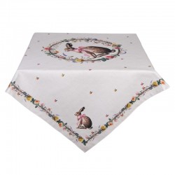 Obrus w Zające Kwadratowy 1B Clayre & Eef