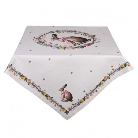 Obrus w Zające Kwadratowy 1B Clayre & Eef