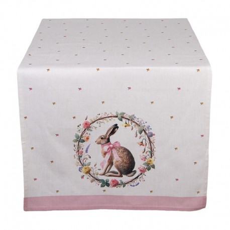 Bieżnik Stołowy w Zające A Clayre & Eef