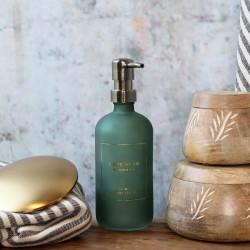 Butelka Na Odżywkę z Dozozwnikiem Chic Antique Zielona 500 ml