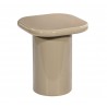Stolik Nocny Beżowy Kwadratowy