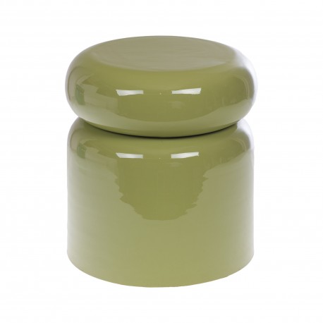 Stolik Nocny Zielony Okrągły C