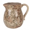 Ceramiczny Dzbanek w Kwiaty D Clayre & Eef