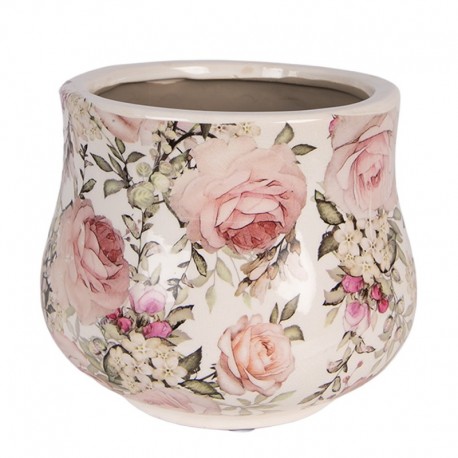 Osłonka Na Doniczkę w Róże C Clayre & Eef