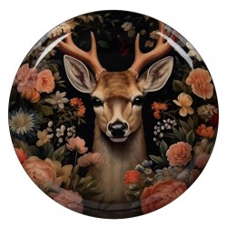 Metalowa Misa z Jeleniem A Clayre & Eef