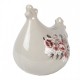 Ceramiczna Kura w Kwiaty D Clayre & Eef