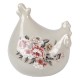 Ceramiczna Kura w Kwiaty D Clayre & Eef