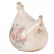 Ceramiczna Kura w Kwiaty F Clayre & Eef