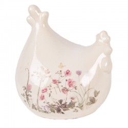 Ceramiczna Kura w Kwiaty G Clayre & Eef