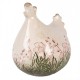 Ceramiczna Kura w Kwiaty H Clayre & Eef