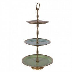 Piętrowa Patera Metalowa 51 cm Clayre & Eef