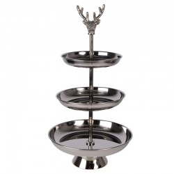 Piętrowa Patera Metalowa 48 cm Clayre & Eef