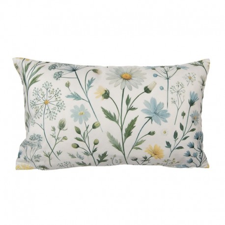 Poszewka Dekoracyjna w Kwiaty Prostokątna A Clayre & Eef