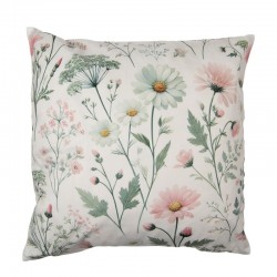 Poszewka Dekoracyjna w Kwiaty Kwadratowa B Clayre & Eef