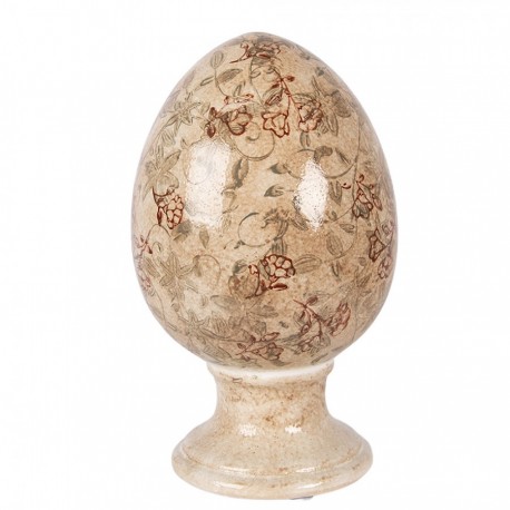Ceramiczne Jajo Ozdobne R Clayre & Eef