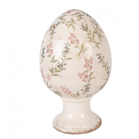 Ceramiczne Jajo Ozdobne 1B Clayre & Eef